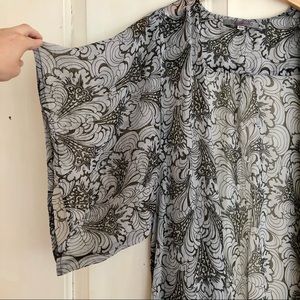 Sheer Boho Kimono NWOT